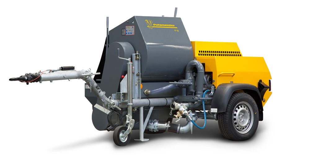 Putzmeister P 13 DMR Dual Piston Mortar Pump